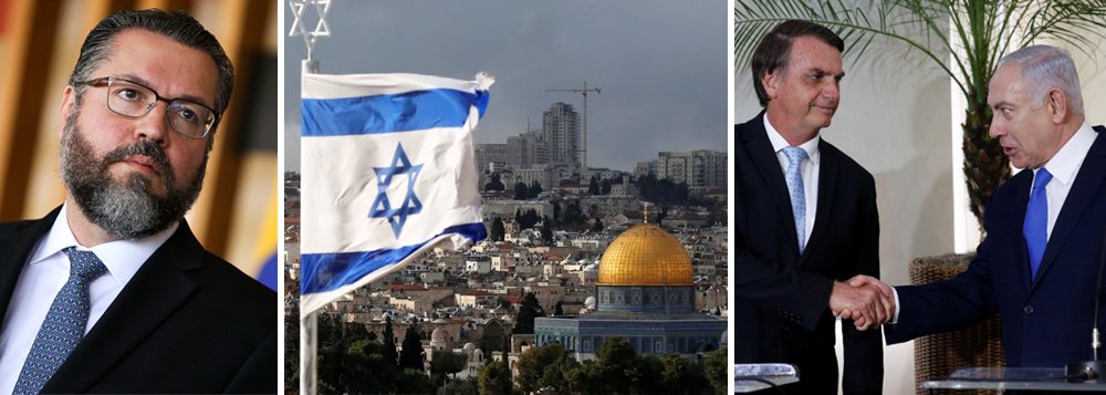 Brasil pode perder bilhões com embaixada em Jerusalém (Foto: ABr | Reuters) Brasil pode perder bilhões com embaixada em Jerusalém