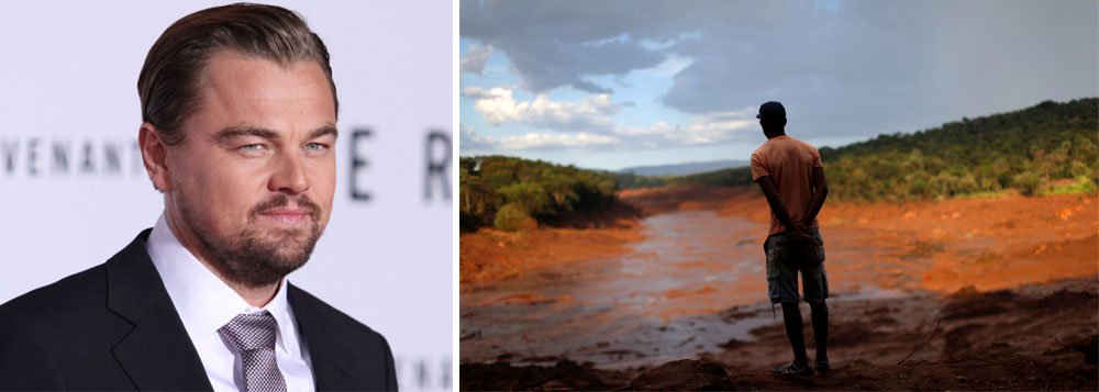 Leonardo DiCaprio protesta após tragédia em Brumadinho: já chega Leonardo DiCaprio protesta após tragédia em Brumadinho: já chega
