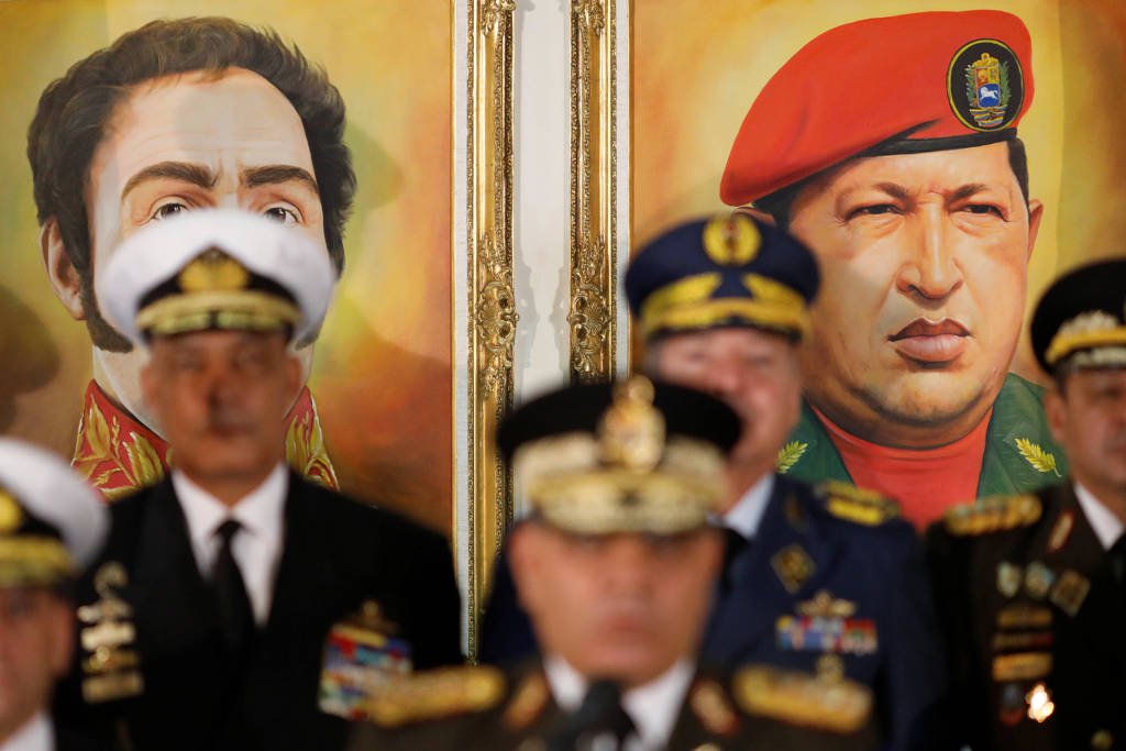 Guaidó grita, mas chavismo não demonstra cisão na Venezuela Guaidó grita, mas chavismo não demonstra cisão na Venezuela