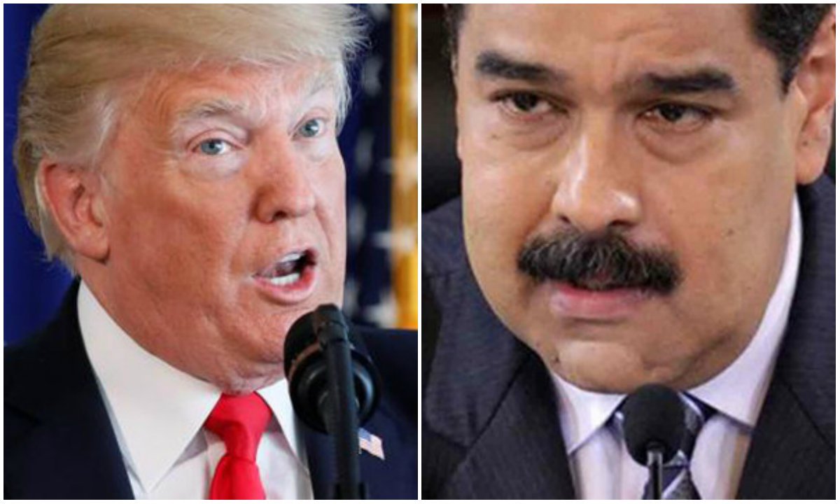 A estratégia de intervenção ianque na Venezuela e no Brasil (Foto: Esq.: Jonathan Ernst - Reuters / Dir.: Marco Bello - Reuters) www.brasil247.com - A estratégia de intervenção ianque na Venezuela e no Brasil