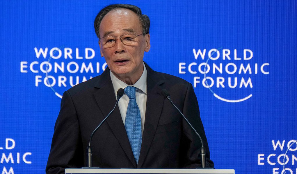 Em Davos, China diz que é imperativo respeitar a soberania nacional (Foto: World Economic Forum / Walter Duerst) Em Davos, China diz que é imperativo respeitar a soberania nacional