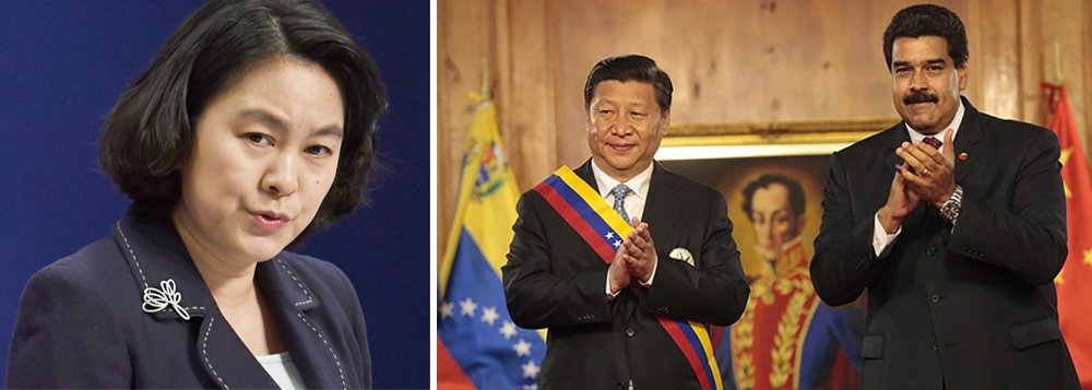 Após Rússia, China também declara apoio a Maduro Após Rússia, China também declara apoio a Maduro