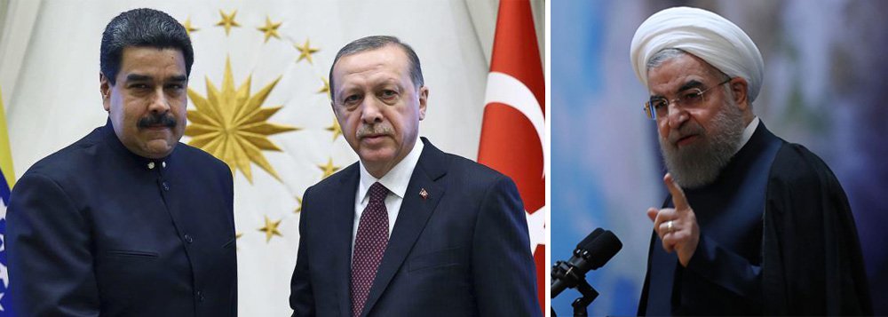 Turquia e Irã acusam EUA de intervir nos assuntos internos da Venezuela Turquia e Irã acusam EUA de intervir nos assuntos internos da Venezuela