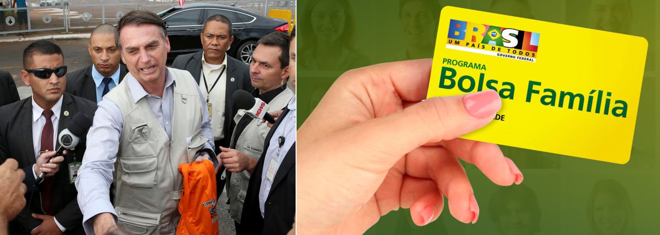 Com Bolsonaro, Bolsa Família corta 381 mil benefícios em janeiro Com Bolsonaro, Bolsa Família corta 381 mil benefícios em janeiro