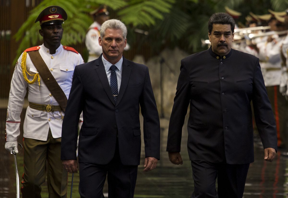 Presidente de Cuba apoia Maduro contra ataques dos Estados Unidos (Foto: Irene Pérez/Cubadebate) Presidente de Cuba apoia Maduro contra ataques dos Estados Unidos