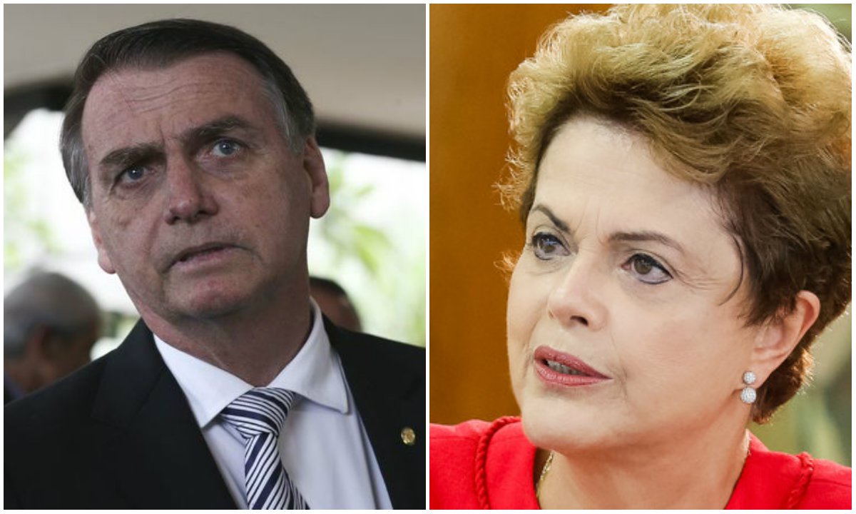 Golpe que nasce torto, até a cinza é torta (Foto: Esq.: Antonio Cruz - ABR / Dir.: Ricardo Stuckert Filho) Golpe que nasce torto, até a cinza é torta