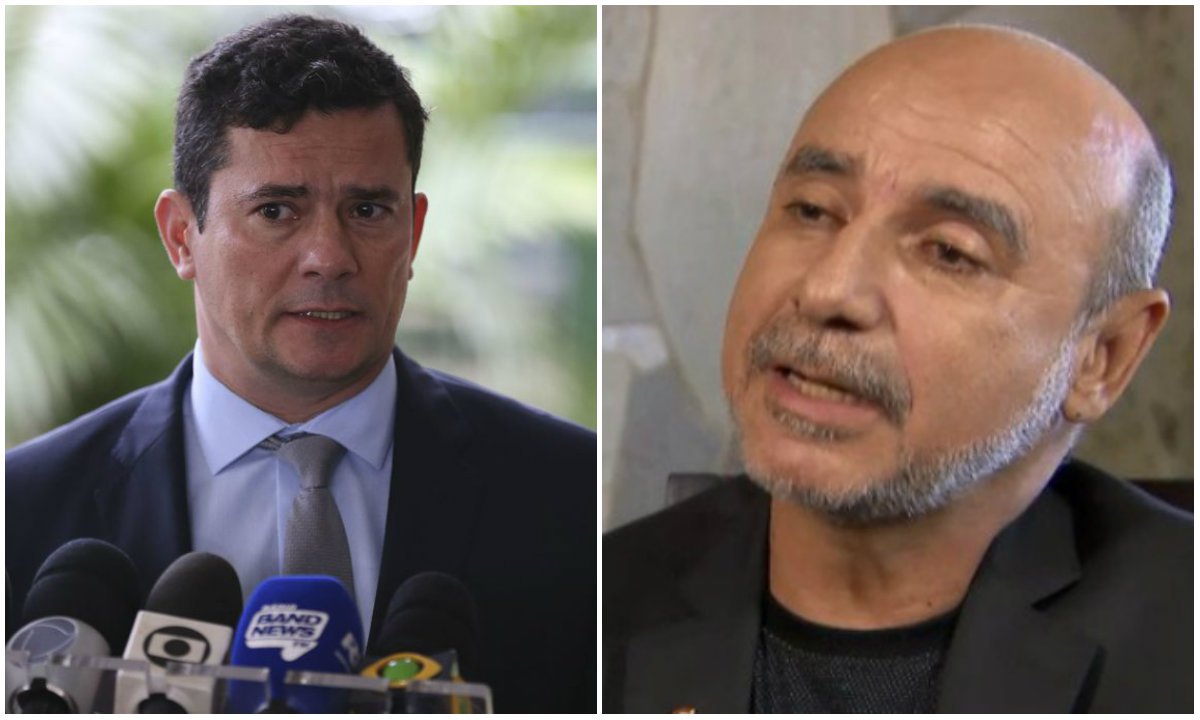 Queiroz samba na cara de Moro e Rosângela (Foto: Esq.: José Cruz - ABR) Queiroz samba na cara de Moro e Rosângela