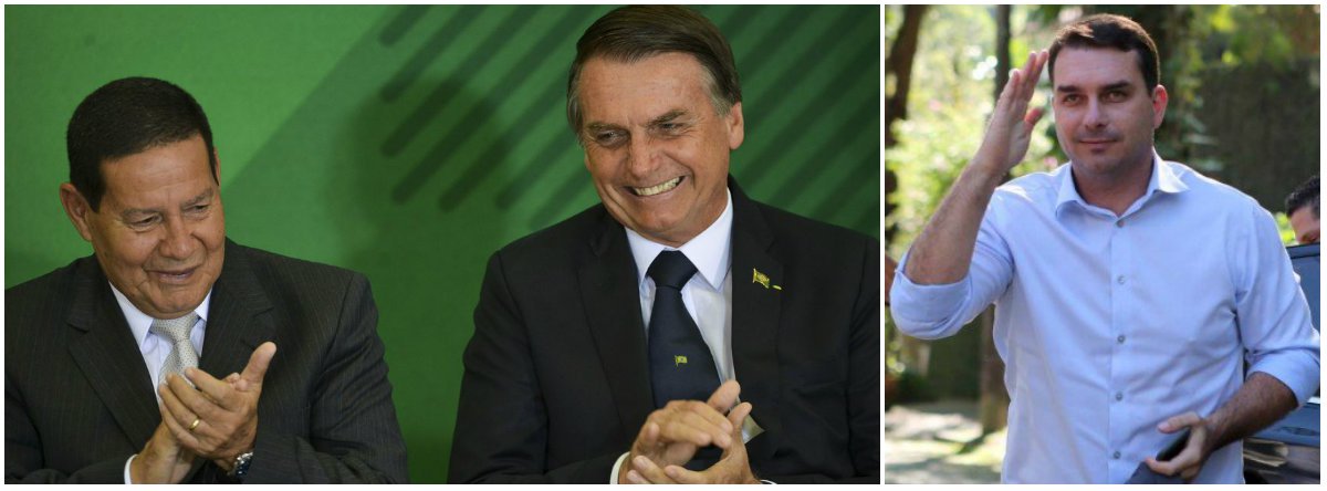 É preciso dizer que o caso Flávio Bolsonaro tem tudo a ver com o governo (Foto: Agência Brasil/Reuters) É preciso dizer que o caso Flávio Bolsonaro tem tudo a ver com o governo