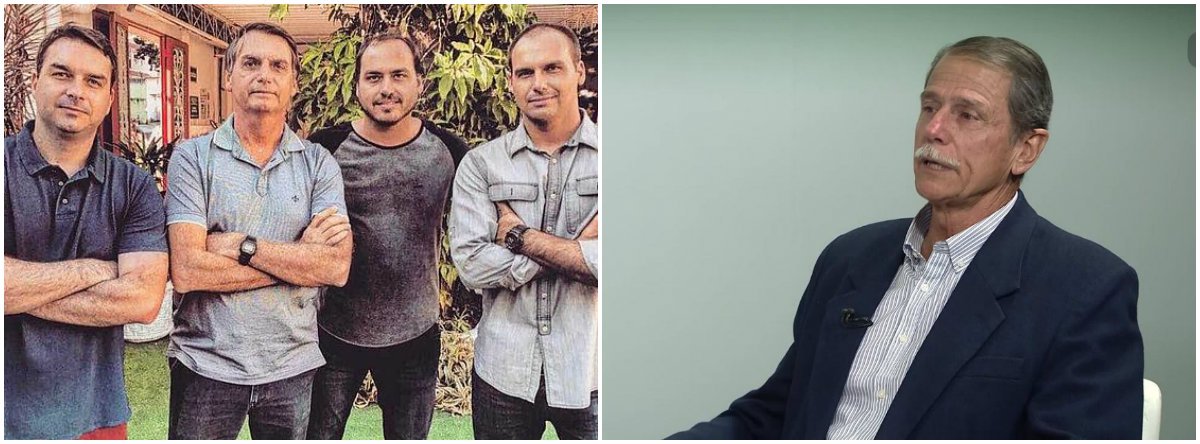 General começa a enquadrar os filhos de Bolsonaro General começa a enquadrar os filhos de Bolsonaro