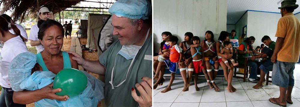 Das 92 vagas do Mais Médicos em áreas indígenas, apenas quatro estão ocupadas Das 92 vagas do Mais Médicos em áreas indígenas, apenas quatro estão ocupadas