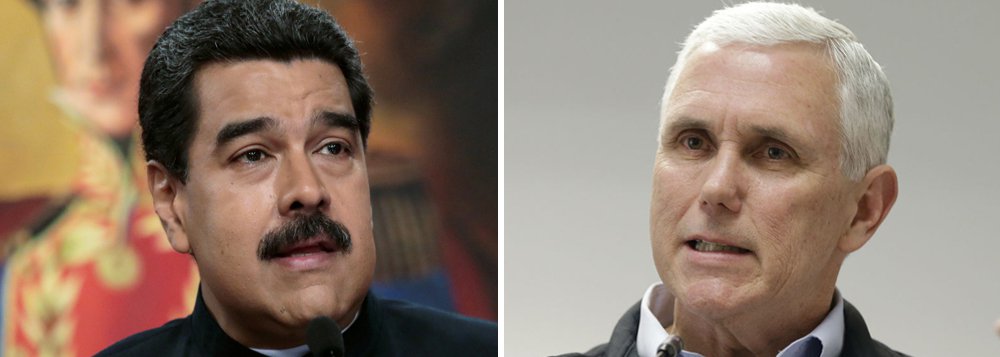Vice dos EUA encoraja golpe na Venezuela Vice dos EUA encoraja golpe na Venezuela