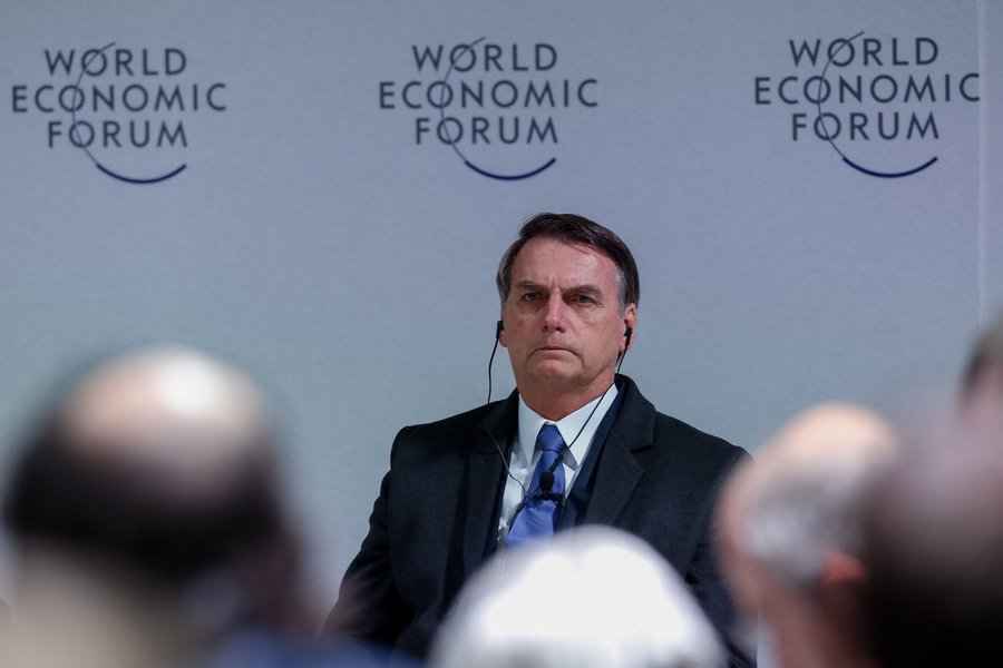 'A montanha de Davos pariu um rato', afirma jornalista (Foto: Alan Santos/PR ) 'A montanha de Davos pariu um rato', afirma jornalista