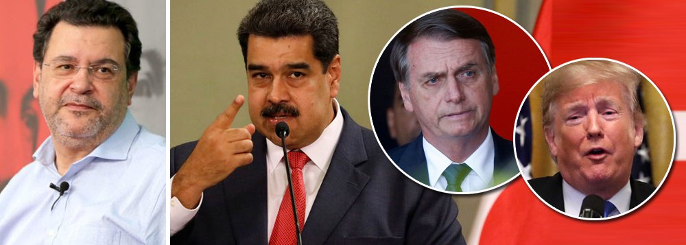 Pimenta: Bolsonaro assumiu a linha de frente contra a Venezuela Pimenta: Bolsonaro assumiu a linha de frente contra a Venezuela