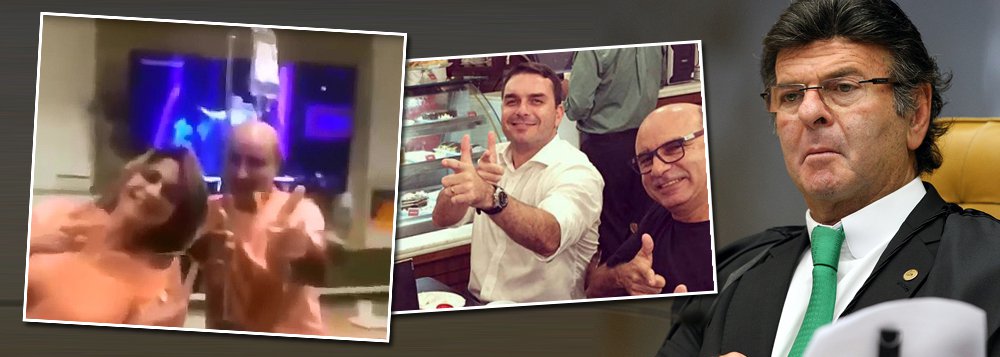Dancinha de Queiroz comemorava futura decisão de Fux? Dancinha de Queiroz comemorava futura decisão de Fux?