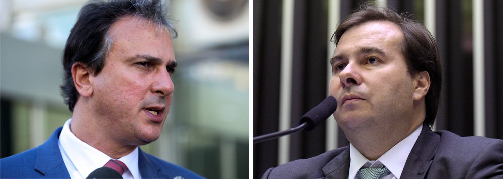 Camilo Santana, do PT, também declara apoio a Maia, mesmo com PSL Camilo Santana, do PT, também declara apoio a Maia, mesmo com PSL