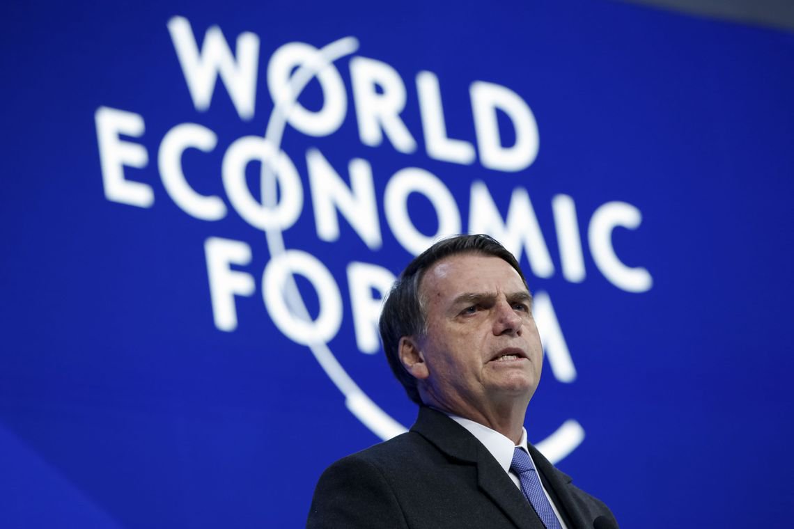 As 8 falácias de Bolsonaro em Davos (Foto: Alan Santos - PR) As 8 falácias de Bolsonaro em Davos
