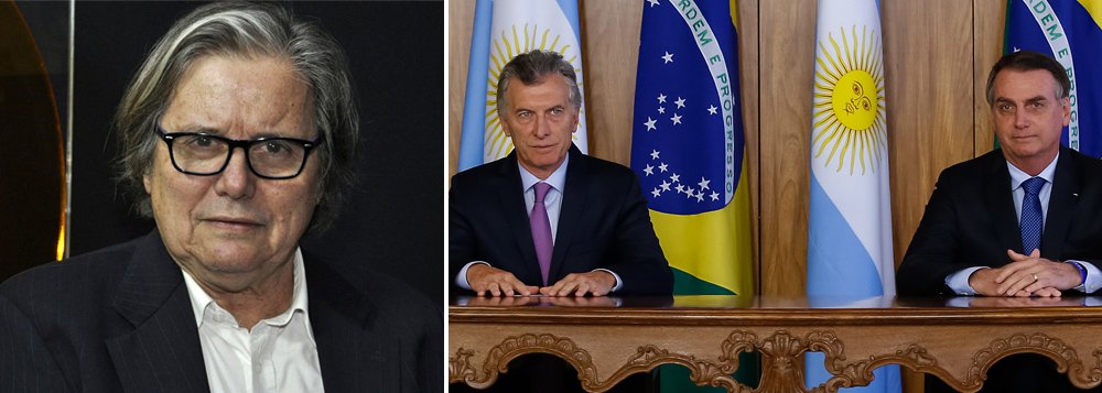 PML: Macri e Bolsonaro dão abraço de náufragos PML: Macri e Bolsonaro dão abraço de náufragos