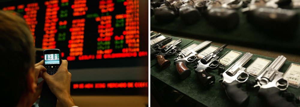 Ações da Taurus derretem 21% na Bolsa Ações da Taurus derretem 21% na Bolsa