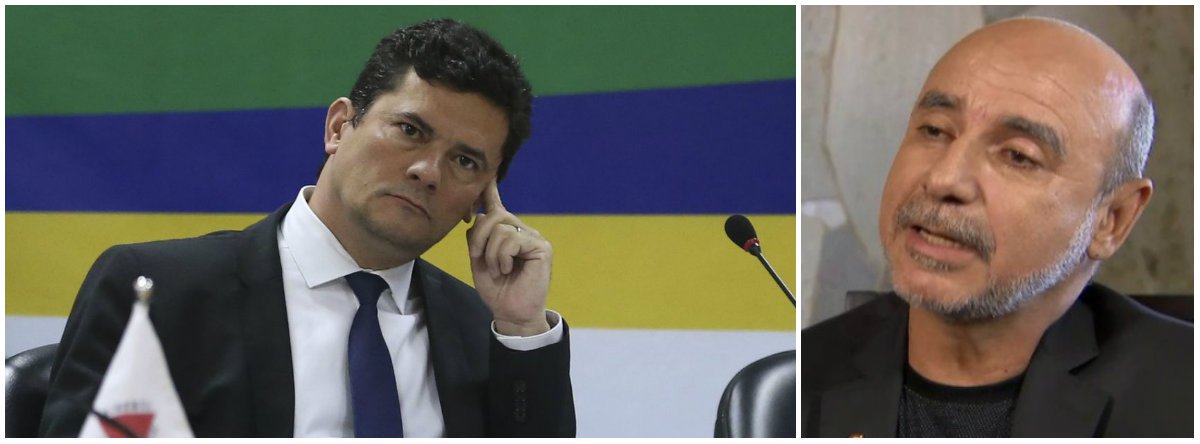 Moro desconversa sobre caso Queiroz: “não cabe ao ministro da Justiça” (Foto: Esq.: José Cruz - ABR) Moro desconversa sobre caso Queiroz: “não cabe ao ministro da Justiça”