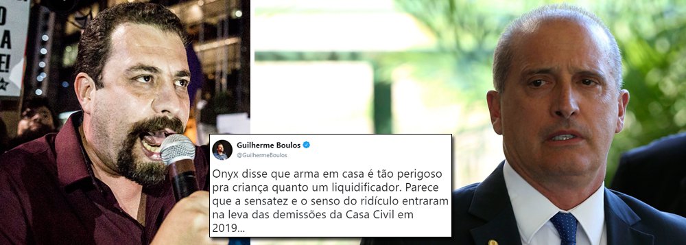 Boulos: senso do ridículo foi embora junto com as demissões na Casa Civil Boulos: senso do ridículo foi embora junto com as demissões na Casa Civil