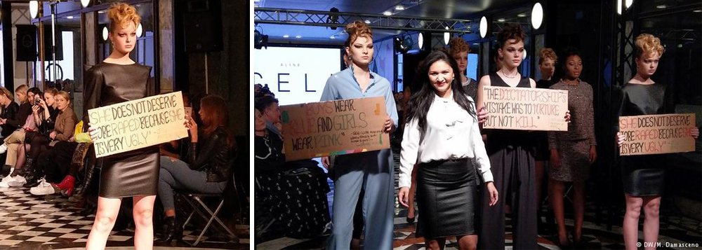 Desfile em Berlim tem protesto contra Bolsonaro Desfile em Berlim tem protesto contra Bolsonaro