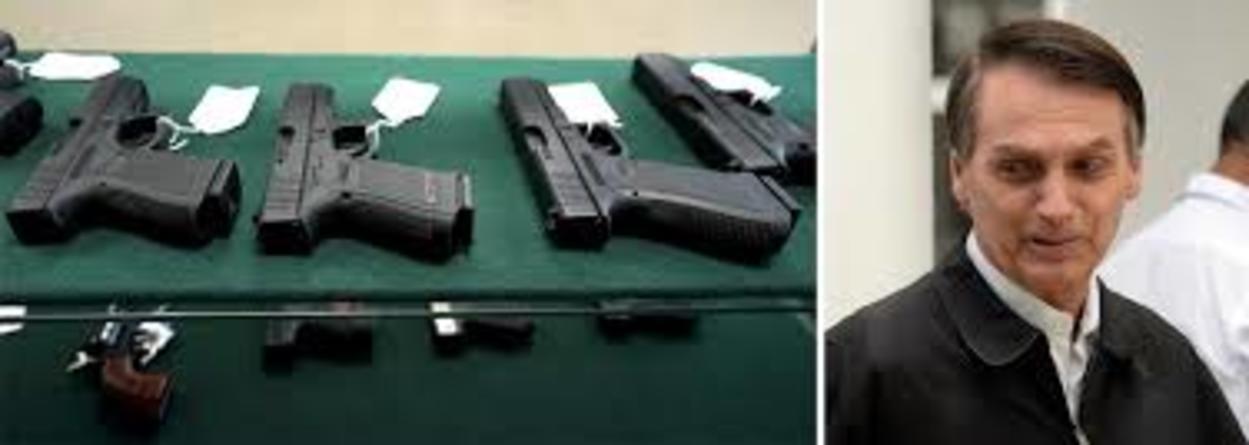 Armas: mundo restringe cada vez mais enquanto Brasil libera Armas: mundo restringe cada vez mais enquanto Brasil libera