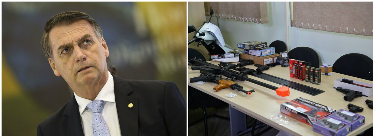 Instituto Sou da Paz lança campanha contra decreto de posse de armas (Foto: Esq.: Antonio Cruz - ABR / Dir.: ABR) Instituto Sou da Paz lança campanha contra decreto de posse de armas