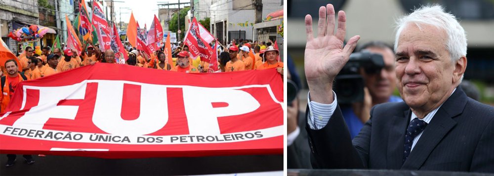 FUP vai à Justiça contra nomeação de amigo de Bolsonaro na Petrobrás FUP vai à Justiça contra nomeação de amigo de Bolsonaro na Petrobrás