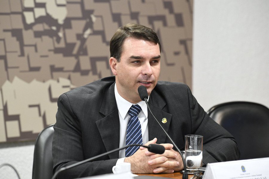 Senadores preparam ação contra Flávio Bolsonaro no Conselho de Ética (Foto: Pedro França) Senadores preparam ação contra Flávio Bolsonaro no Conselho de Ética