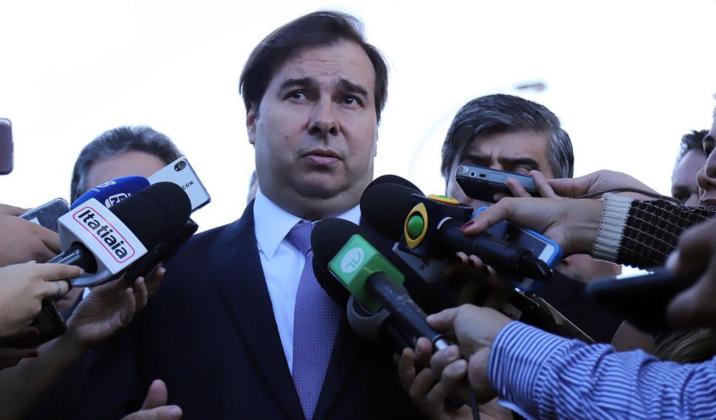 Maia assume interinamente a Presidência do Brasil (Foto: Gilmar Félix/Câmara dos Deputados) Maia assume interinamente a Presidência do Brasil