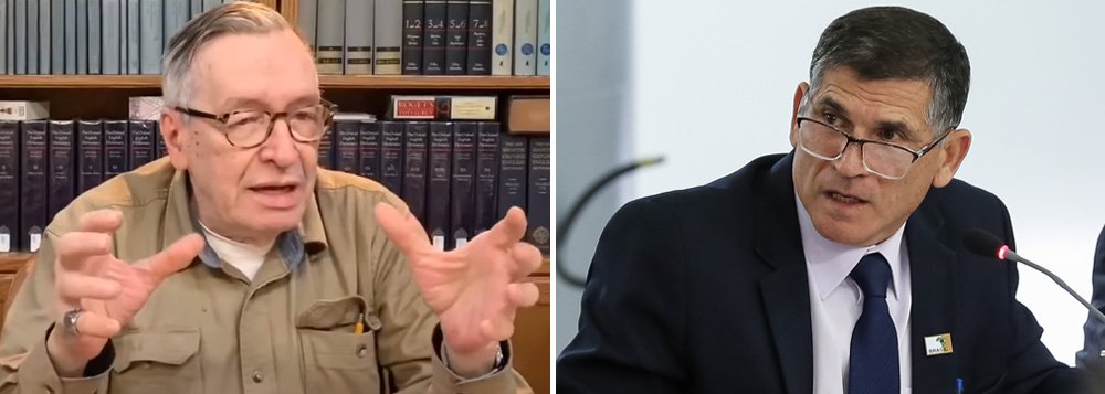 Olavo anuncia que vai parar de brigar; mas, antes, ataca Santos Cruz (Foto: Reprodução | PR) Olavo anuncia que vai parar de brigar; mas, antes, ataca Santos Cruz