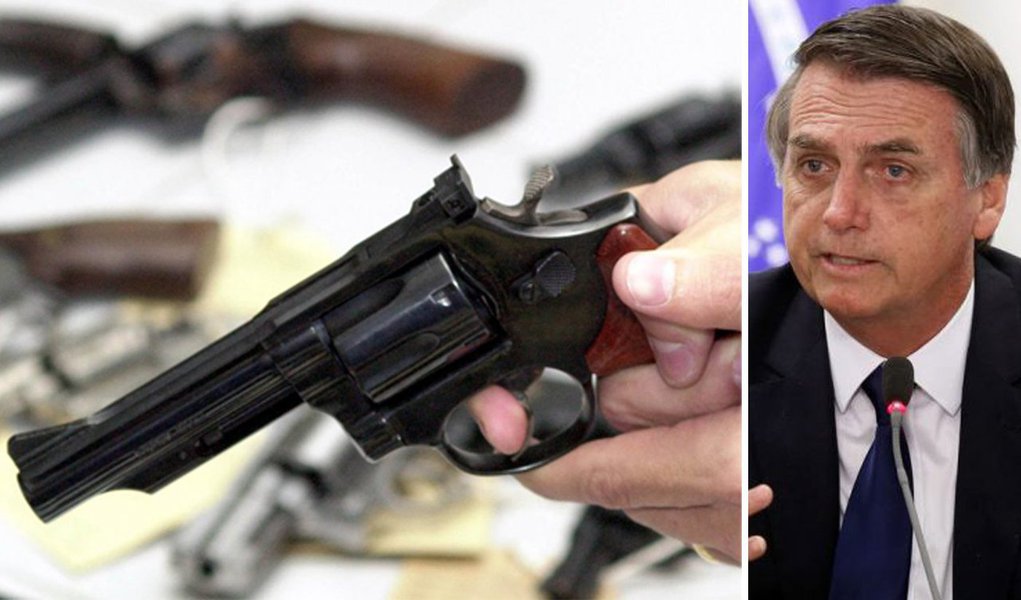 Mais de 60% da população rejeita ter arma em casa www.brasil247.com - Mais de 60% da população rejeita ter arma em casa