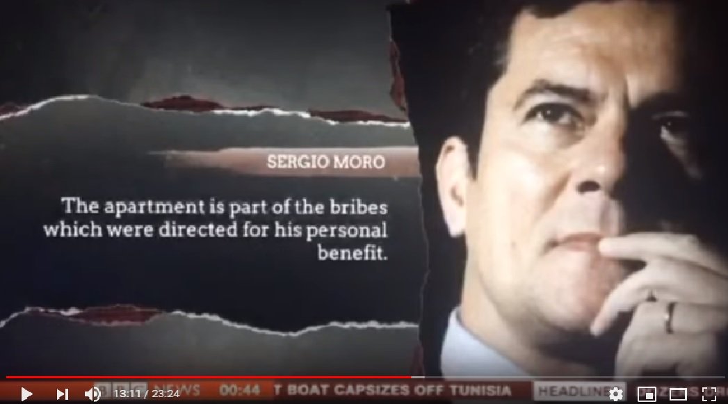Sergio Moro foi desmascarado à imprensa mundial no documentário da BBC Sergio Moro foi desmascarado à imprensa mundial no documentário da BBC