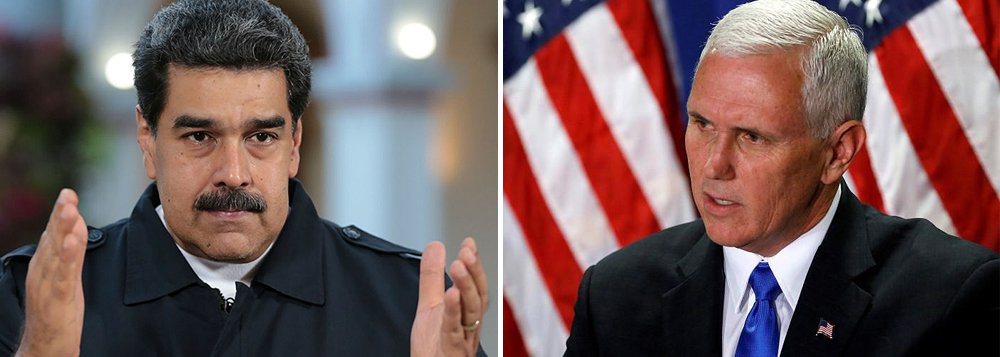 Maduro sobre vice-presidente dos EUA: “a única coisa que falta é colocar o chapéu da Ku Klux Klan” Maduro sobre vice-presidente dos EUA: “a única coisa que falta é colocar o chapéu da Ku Klux Klan”
