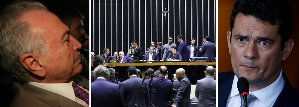 Prisão de Temer acirra reação a Moro e Lava Jato no Congresso (Foto: Reuters | Ag. Câmara) Prisão de Temer acirra reação a Moro e Lava Jato no Congresso