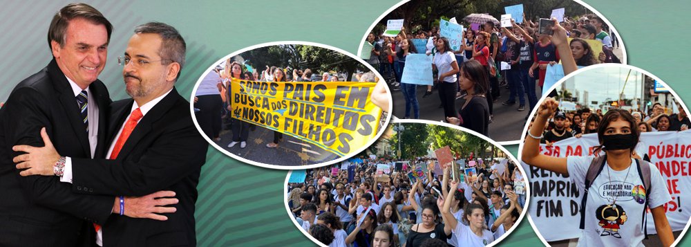 Milhares de estudantes saem às ruas contra desmonte da educação e mídia ignora (Foto: PR | UBES) www.brasil247.com - Milhares de estudantes saem às ruas contra desmonte da educação e mídia ignora