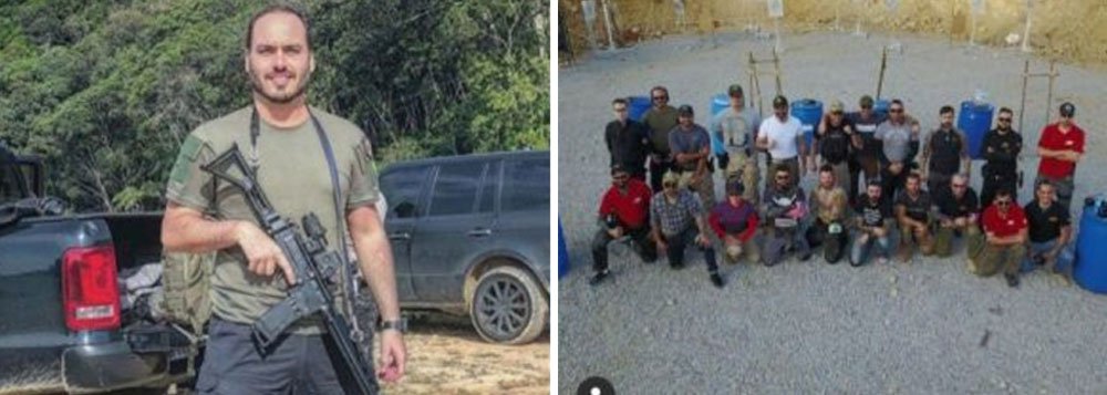DCM: Carlos Bolsonaro esteve em clube de tiro nos mesmos dias que Adélio DCM: Carlos Bolsonaro esteve em clube de tiro nos mesmos dias que Adélio