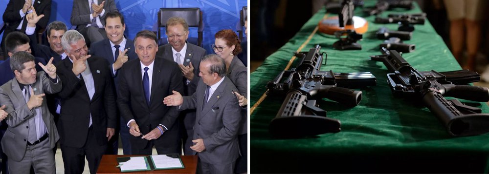 Fernando Brito: Bolsonaro começa a armar suas milícias Fernando Brito: Bolsonaro começa a armar suas milícias