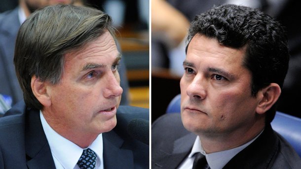 Bolsonaro está tão doido para se livrar de Moro quanto Moro para sair Bolsonaro está tão doido para se livrar de Moro quanto Moro para sair