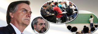 Na mais fria e sincera avaliação: Greve nas Universidades Federais é tudo o que o Bolsonaro quer (Foto: ABr | PR | USP Imagens) Na mais fria e sincera avaliação: Greve nas Universidades Federais é tudo o que o Bolsonaro quer