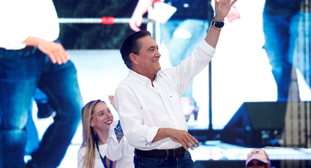 Presidente eleito do Panamá faz apelo por união nacional Presidente eleito do Panamá faz apelo por união nacional