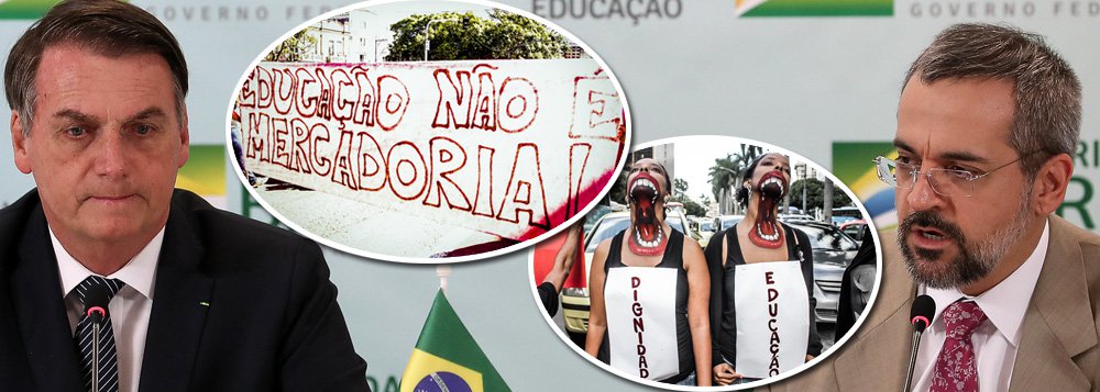 Petição contra cortes na educação já tem mais de 1,1 milhão de assinaturas (Foto: PR | Mídia Ninja) Petição contra cortes na educação já tem mais de 1,1 milhão de assinaturas