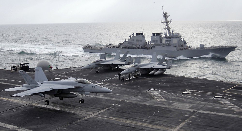 Estados Unidos enviam navios de guerra ao Oriente Médio para provocar o Irã Estados Unidos enviam navios de guerra ao Oriente Médio para provocar o Irã