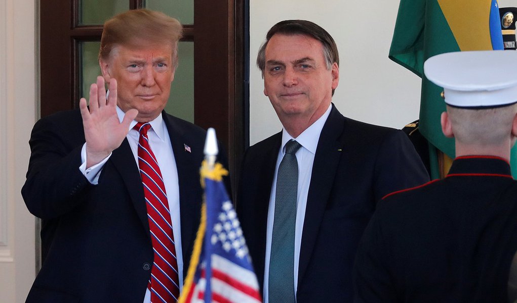 Contrariando promessa de Trump, Brasil não poderá integrar Otan (Foto: REUTERS/Carlos Barria) Contrariando promessa de Trump, Brasil não poderá integrar Otan