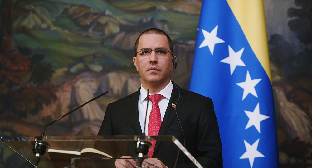 Chanceler da Venezuela diz que país está pronto para responder a agressão dos EUA Chanceler da Venezuela diz que país está pronto para responder a agressão dos EUA