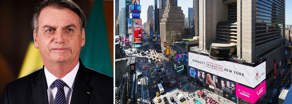 Banco do Brasil paga R$ 47,5 mil por mesa em evento pró-Bolsonaro em NY Banco do Brasil paga R$ 47,5 mil por mesa em evento pró-Bolsonaro em NY