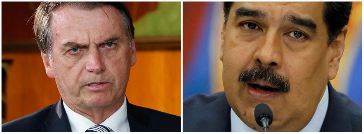 Maioria contra intervenção na Venezuela, diz pesquisa (Foto: Esq.: Alan Santos - PR / Dir.: Reuters) Maioria contra intervenção na Venezuela, diz pesquisa