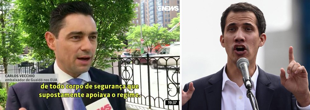 Kiko Nogueira: GloboNews inventa “embaixador de Guaidó” para pressionar o Brasil Kiko Nogueira: GloboNews inventa “embaixador de Guaidó” para pressionar o Brasil