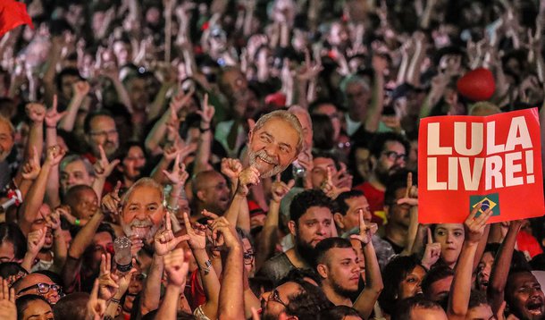 Liberdade para Lula (Foto: Ricardo Stuckert) Liberdade para Lula