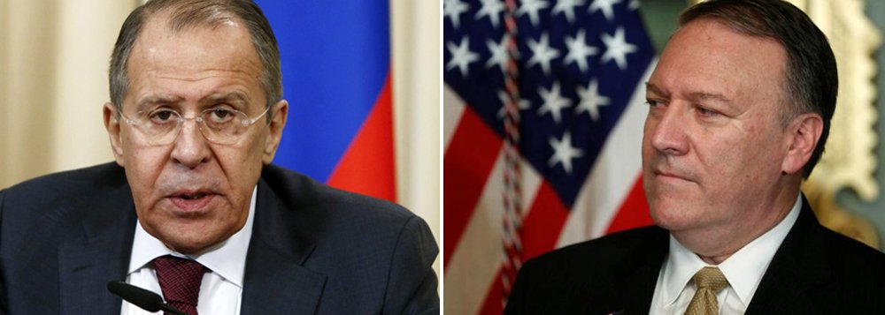 Lavrov exorta Pompeo a não retornar à Doutrina Monroe Lavrov exorta Pompeo a não retornar à Doutrina Monroe